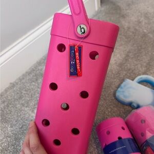 BOGGBAG BYO BOGG Pink Bottle Holder, 2 cups and ice pack